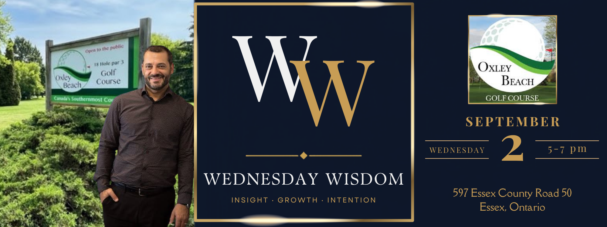 Wednesday Wisdom networking event at Oxley, Windsor